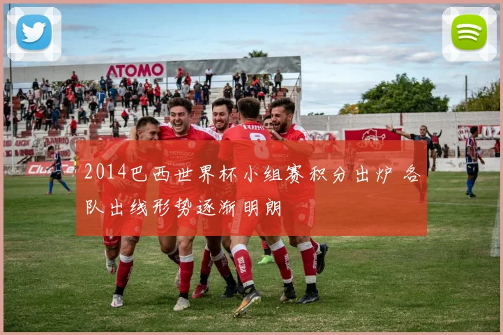 2014巴西世界杯小组赛积分出炉 各队出线形势逐渐明朗